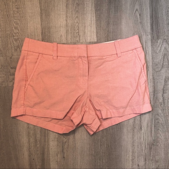 J. Crew lightweight cotton pink shorts - Picture 1 of 4